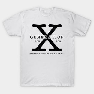 Generation X dark mode T-Shirt